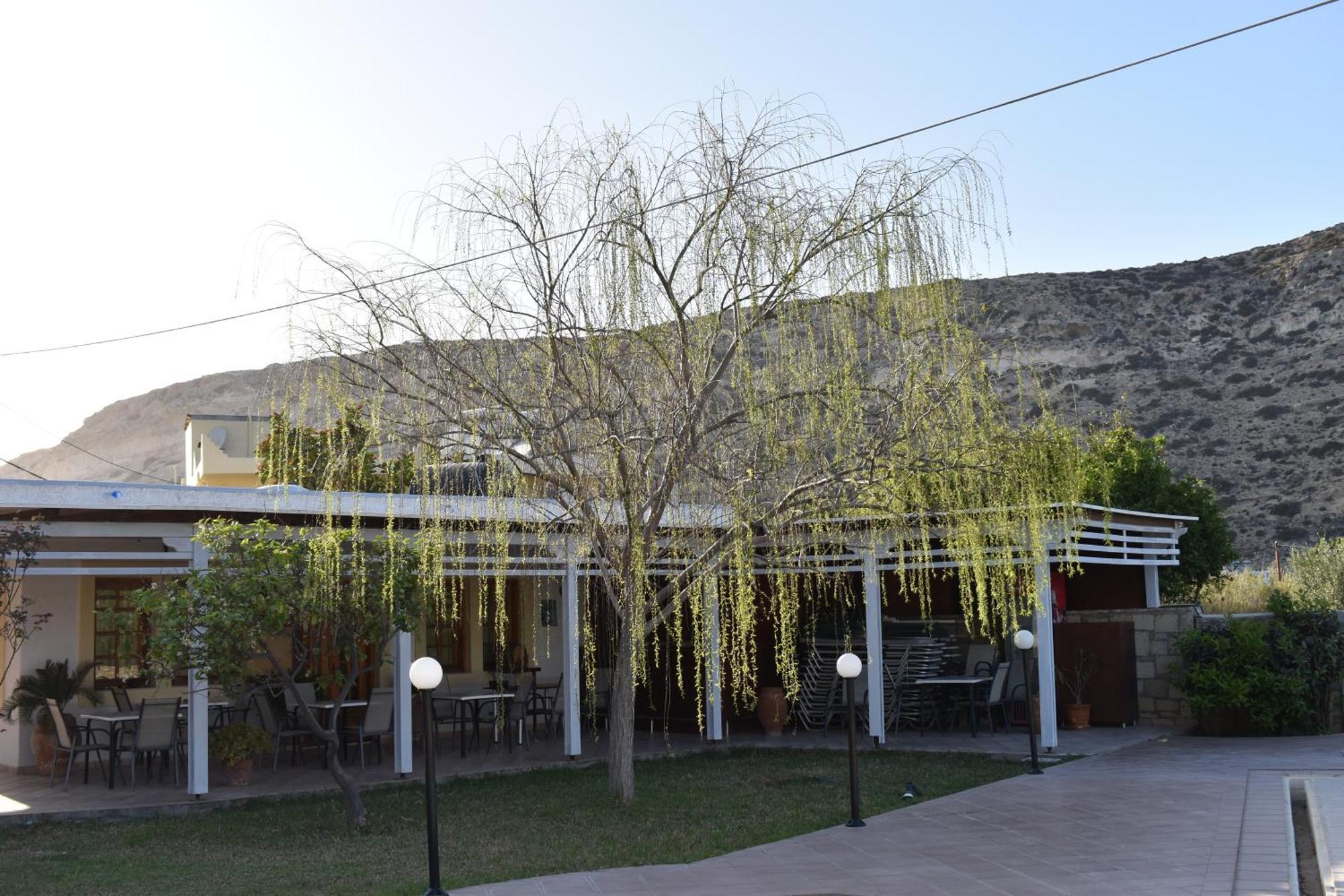 Dimitris Villa Hotel Matala Buitenkant foto